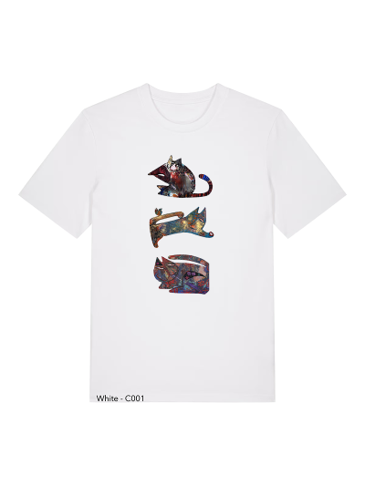 T-shirt unisexe LES CHATS Label DINA
