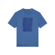 T-shirt unisexe CALAVERA AZUL Label BOSSI 