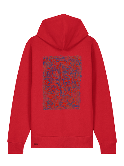 Sweats Zippé - CALAVERA ROJA - Label BOSSI